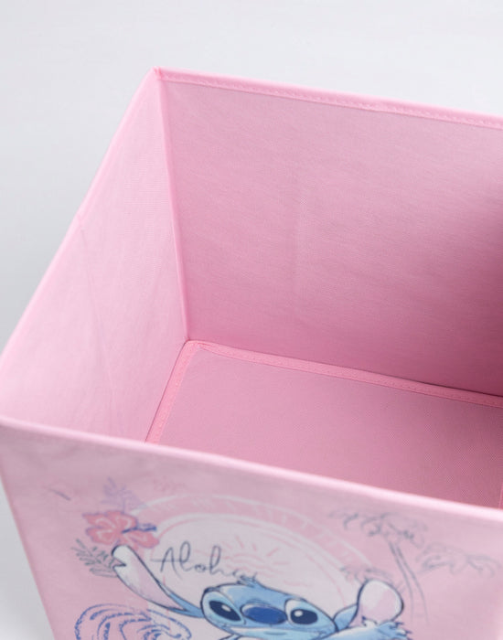 Lilo & Stitch Character Girls Pink Storage Cube Twin Pack