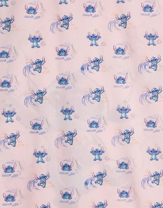 Lilo & Stitch Character Girls Pink Single Duvet Set