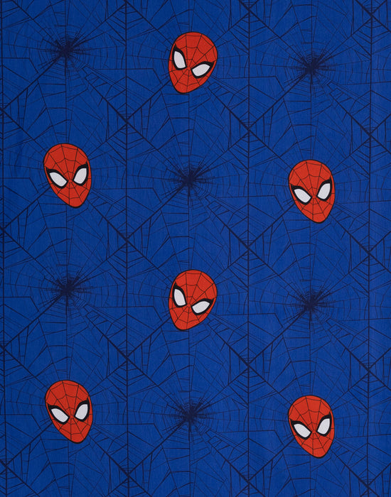 Spiderman Character Boys Blue Single Duvet Set