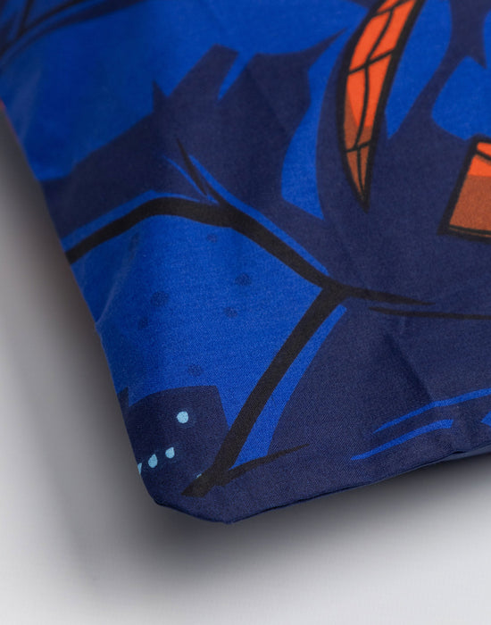 Spiderman Character Boys Blue Single Duvet Set