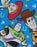 Disney Toy Story Boys multicoloured Single Duvet Set