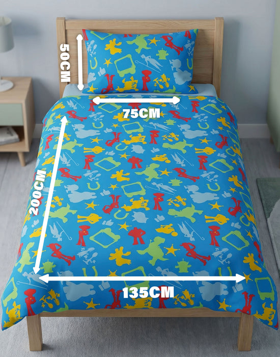 Disney Toy Story Boys multicoloured Single Duvet Set