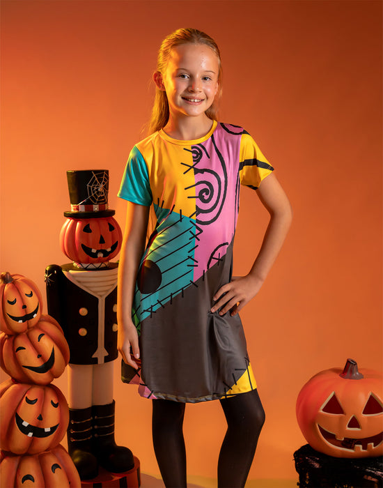 Disney The Nightmare Before Christmas Sally Girl's Costume Dress