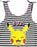 Pokemon Pikachu Girls Black 1 Piece Swimming Costume