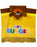 Hey Duggee Duggee 3D Novelty - Dress-Up Style Boys Yellow Poncho Towel
