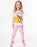 Pokemon Pikachu, Eeevee Unisex Kids White Short Sleeve Long Leg Pyjama Set