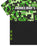 Minecraft Creeper All-Over Print & Logo Boys Green Short Sleeve Short Leg Pyjama Set