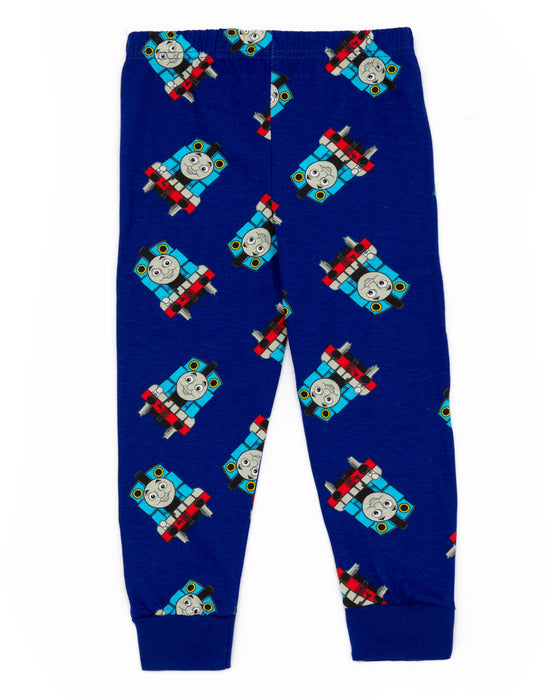 Thomas And Friends Boys Pyjamas Long OR Short Bottoms Options Blue