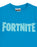 Fortnite Battle Royale Boys Blue Short Sleeved T-Shirt