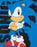 Sonic the Hedgehog Boys Blue Short Sleeved T-Shirt
