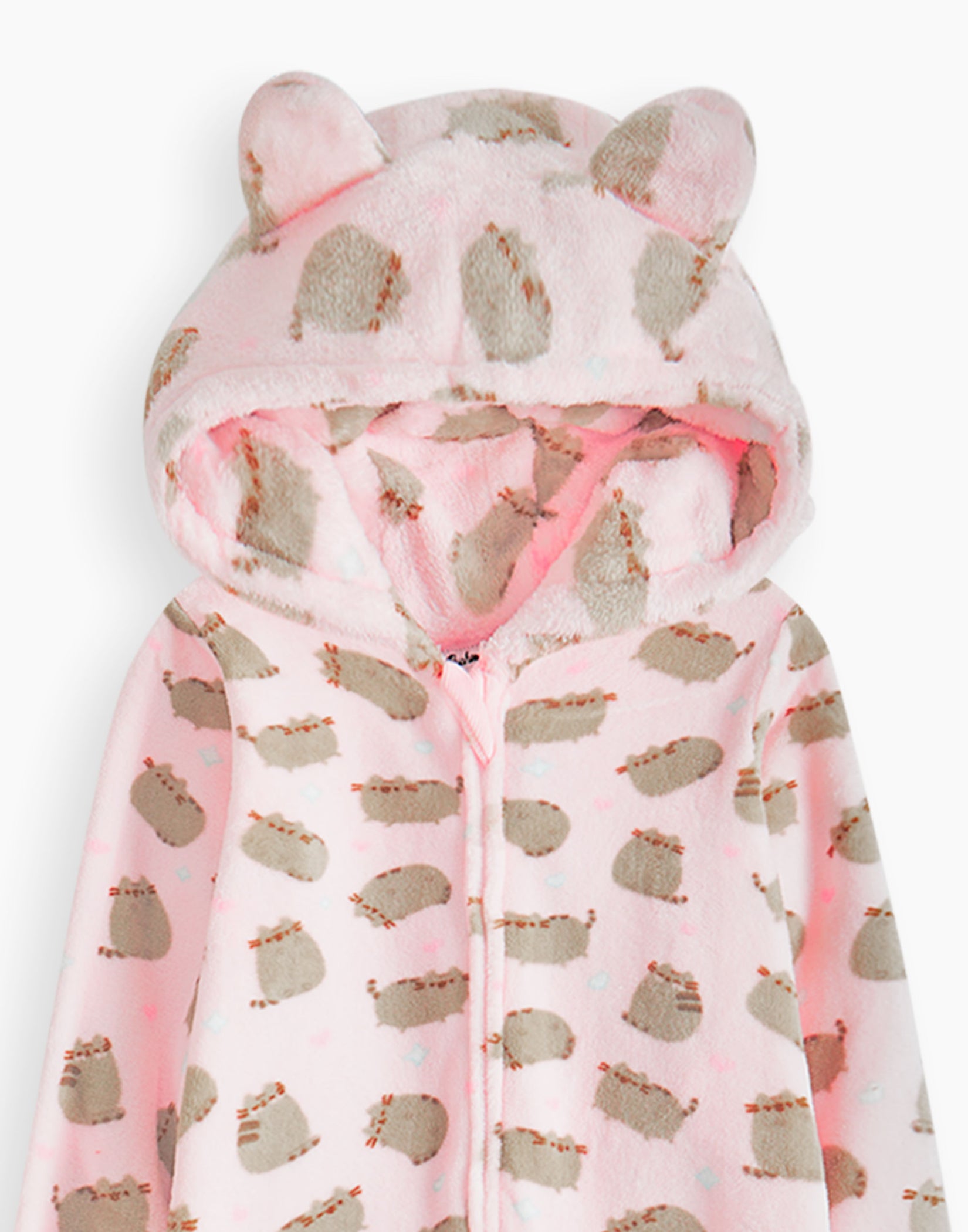 Pusheen The Cat Onesie Donna Pigiama Donna novità Marrone all in One Cartoon Cat