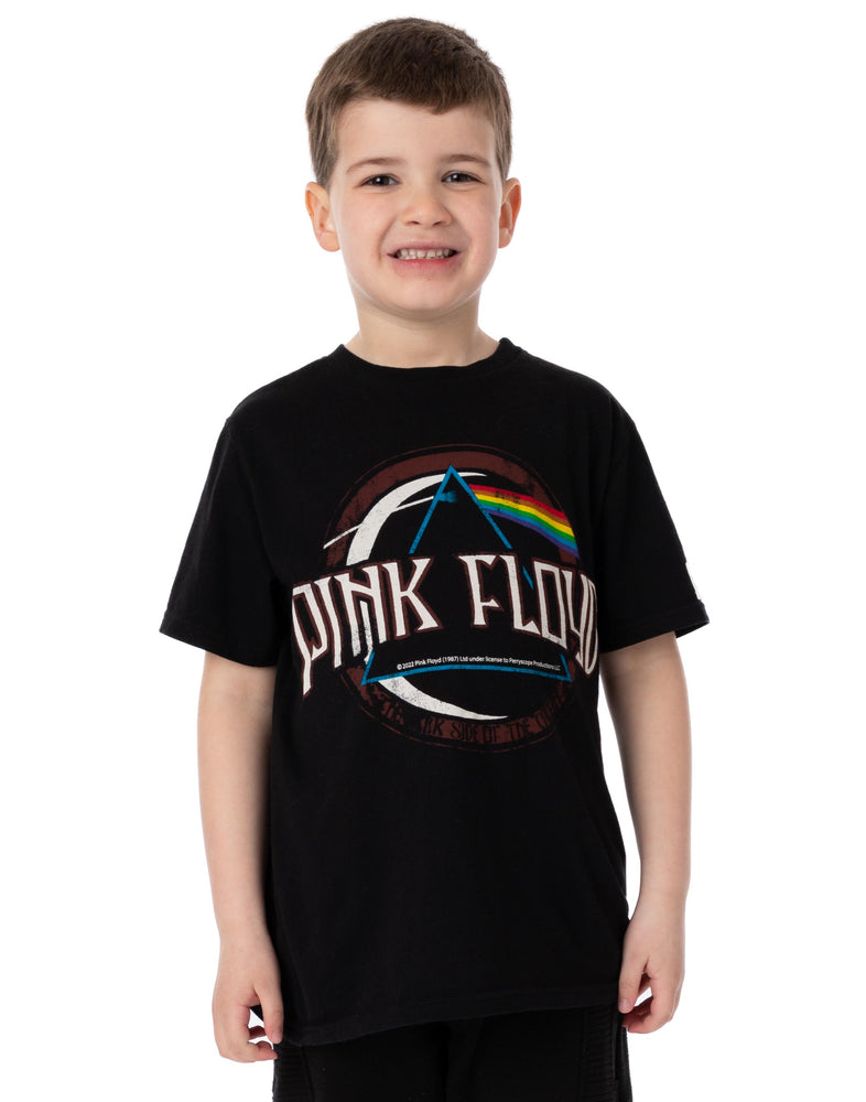 Pink Floyd Dark Side of the Moon Band T-Shirt Kids - Black