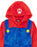 Nintendo Boys Blue Hooded Bathrobe