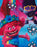 Trolls Girls Blue All In One Fleece Nightwear Pyjamas
