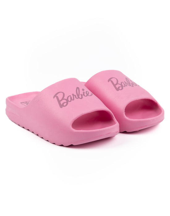 Barbie Girls Pink Summer Sliders Shoes