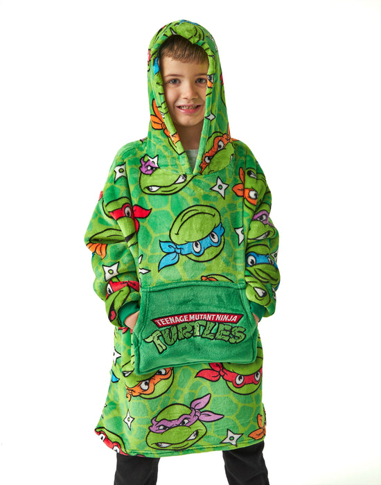Teenage Mutant Ninja Turtles Boys Blanket Hoodie