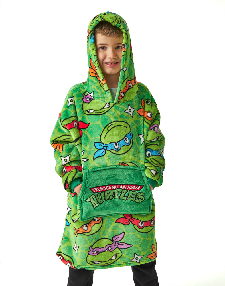 Teenage Mutant Ninja Turtles Boys Blanket Hoodie