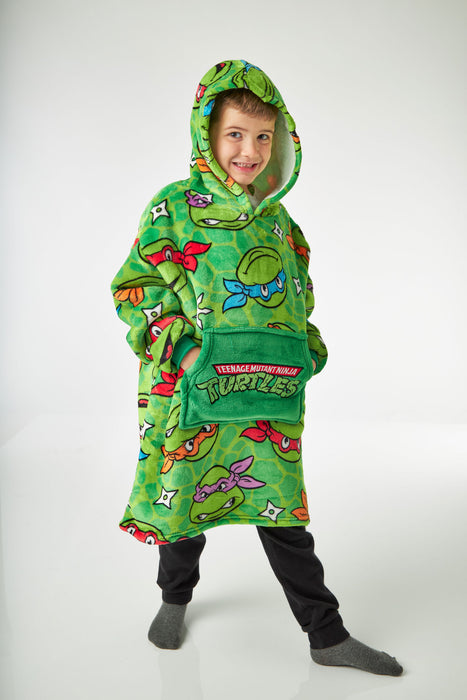 Teenage Mutant Ninja Turtles Boys Blanket Hoodie