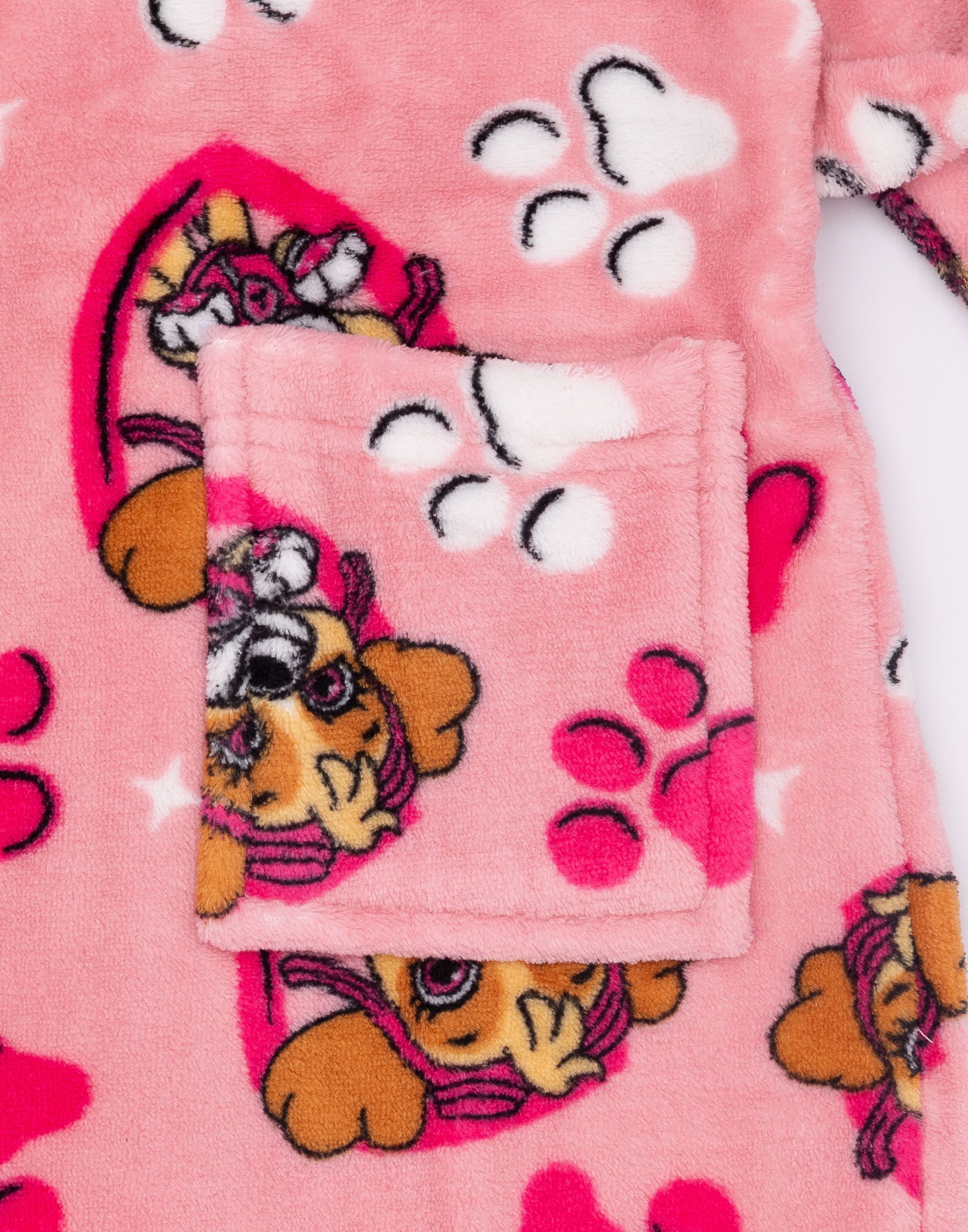 Paw Patrol Girls Pink Hooded Badjas | Stap in het avontuur met deze Paw Patrol Girls Robe | Gezellig voor speelse nachten en ontspanning | Kamerjas voor kinderen Paw Patrol Girls Pink Hooded Badjas | Stap in het avontuur met deze Paw Patrol Girls Robe | Gezellig voor speelse nachten en ontspanning | Kamerjas voor kinderen