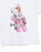 Barbie Doodle Barbie Pose Little Girls White Short Sleeved T-Shirt