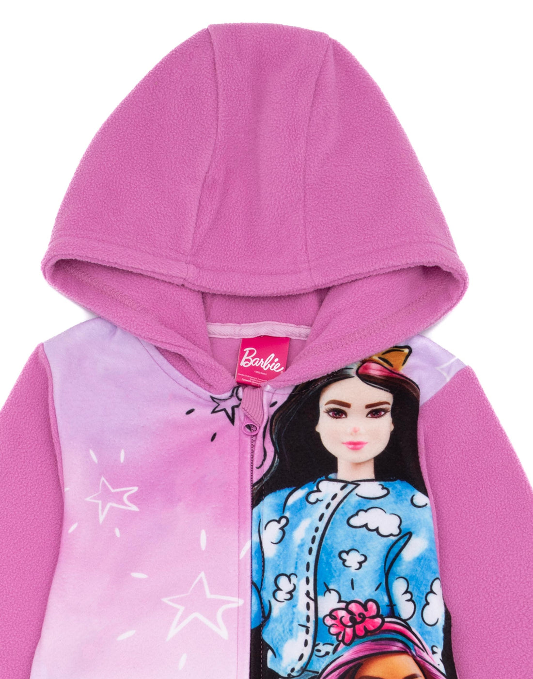 Pijama Onesie Barbie Pink Dreamland Para Niñas - Ropa De Dormir Cómoda, Mundo Colorido De Barbie