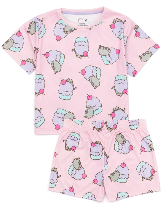 Pusheen The Cat Girls 2 Pack Pyjamas