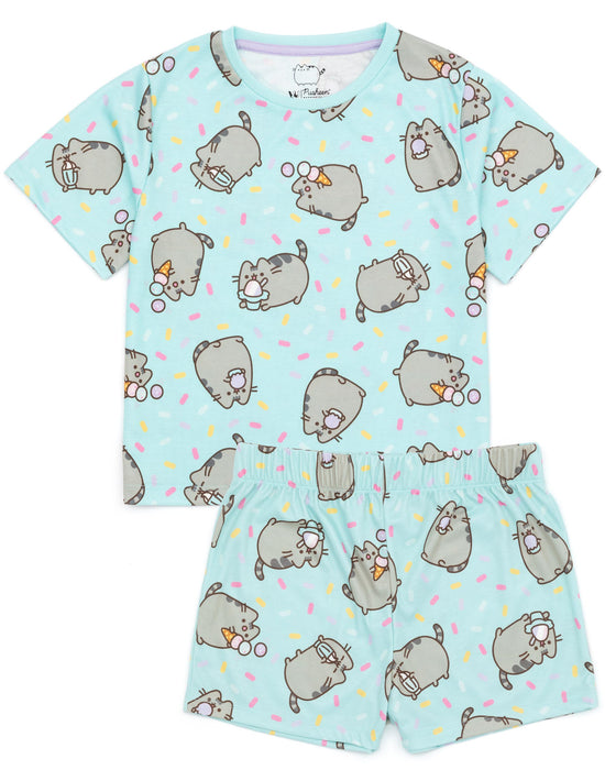 Pusheen The Cat Girls 2 Pack Pyjamas