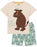 The Gruffalo Kids 2 Pack T-Shirt Shorts Pyjamas