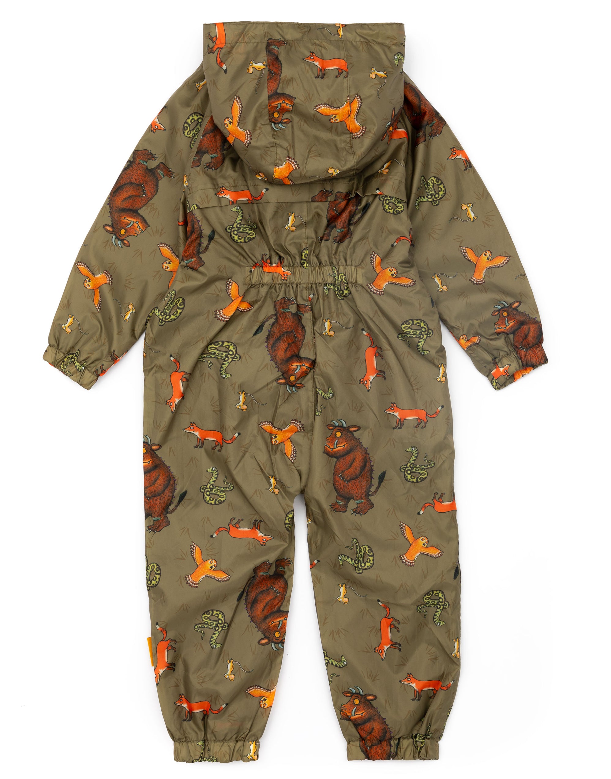 The Gruffalo Kids Waterproof All In One Puddle Suit Rain Coat โ Vanilla ...