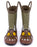 The Gruffalo Kids Character Wellies 3D Spikes Rain Wellington Boots