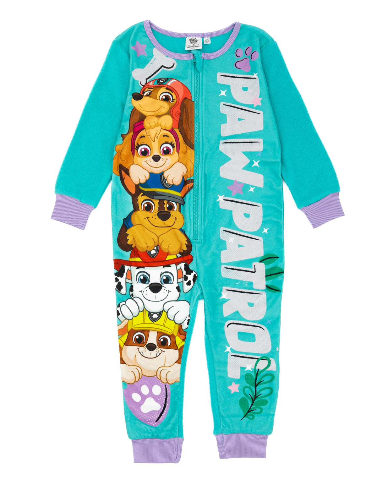 Grenouillère Paw Patrol Onesie Garçon - Pyjama Chaud Et Confortable Pour Enfant Fan De La Pat'Patrouille