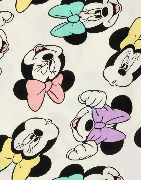 Disney Minnie Mouse Girls T-Shirt and Shorts Pyjama Set