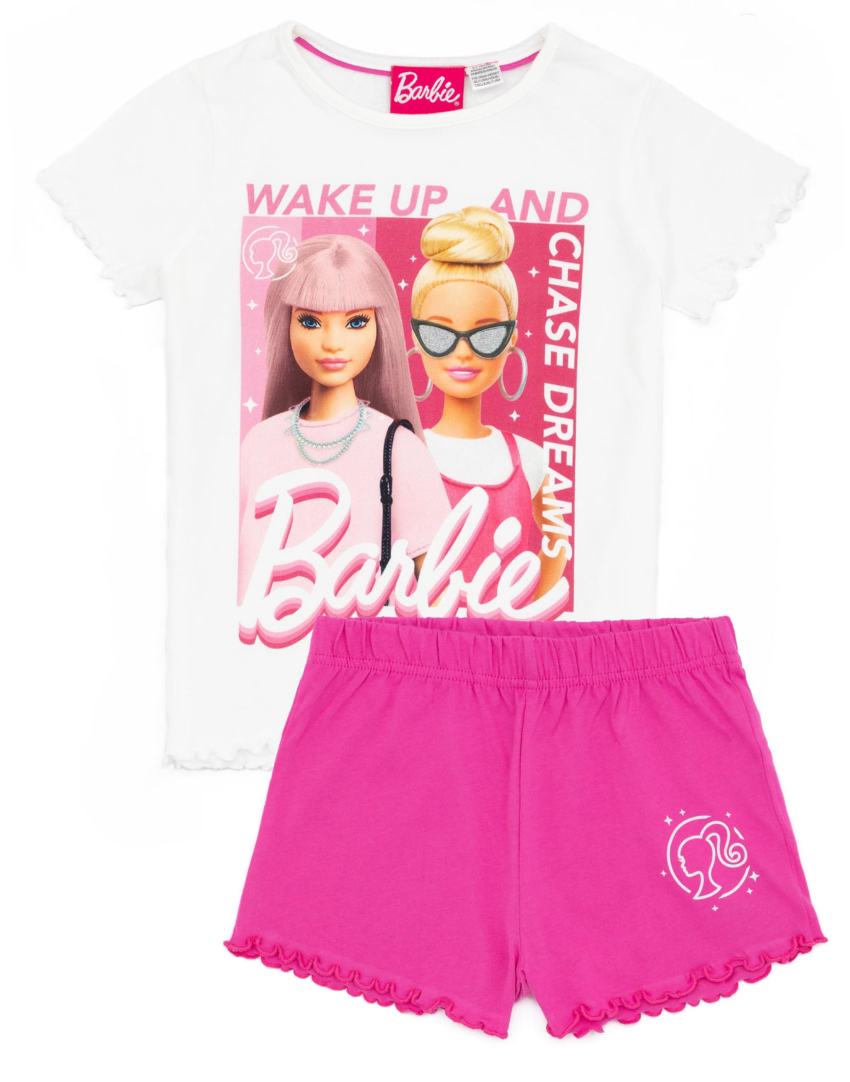 Short Sleeve T-Shirt Barbie Vacay Mode White Unisex main image 1