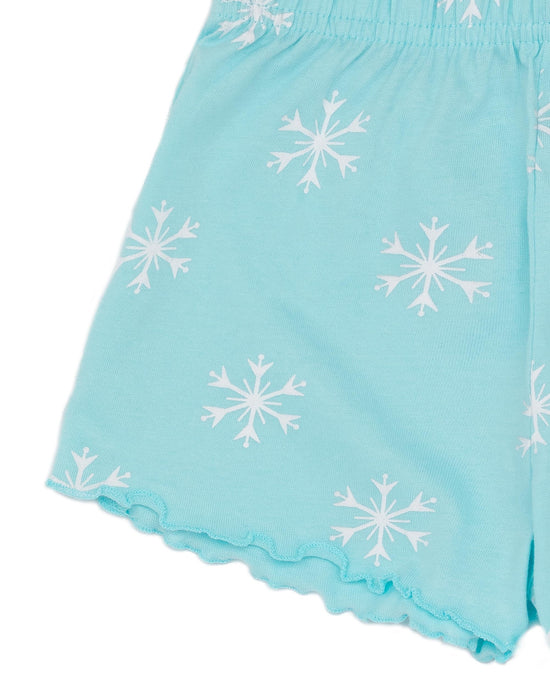 Disney Frozen Girls T-Shirt and Shorts Pyjama Set