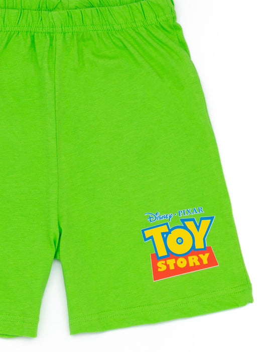 Disney Toy Story Boys Buzz Lightyear T-Shirt And Shorts Pyjamas