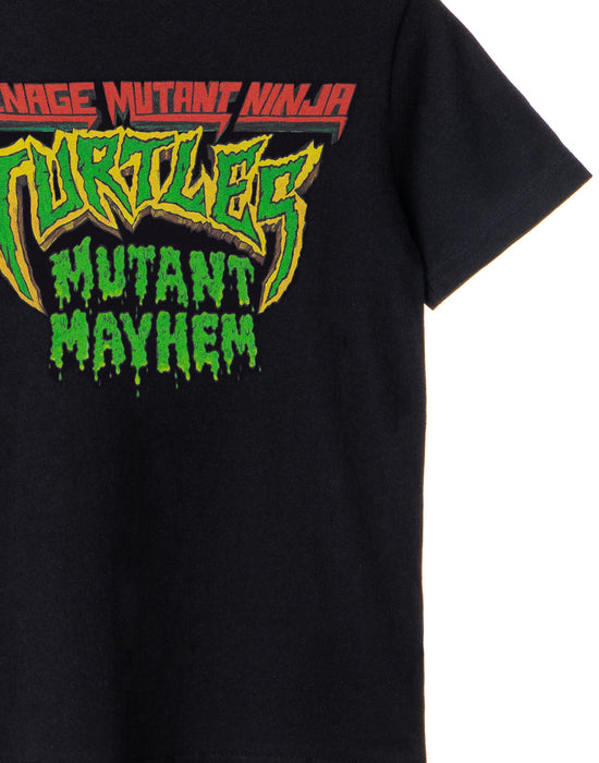 Teenage Mutant Ninja Turtles: Mutant Mayhem Name Sketches Kids T-Shirt White / Size 16