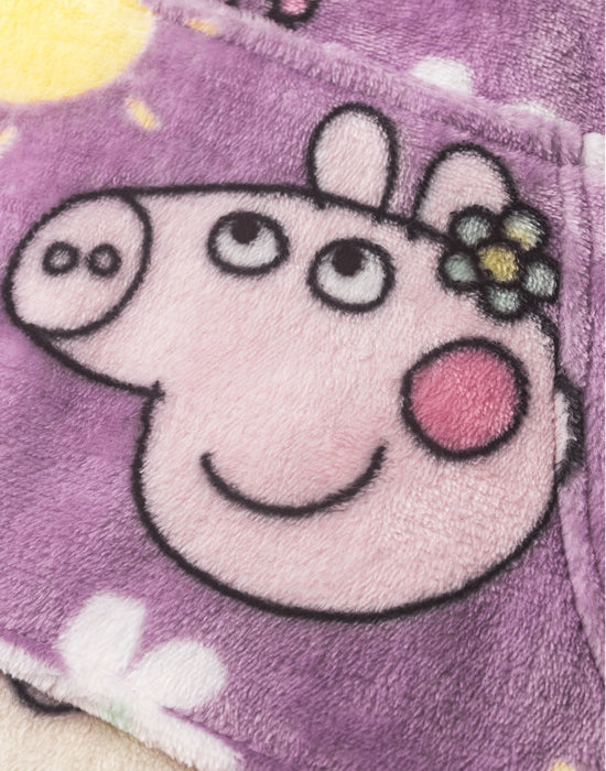 Peppa Pig Girls Blanket Hoodie
