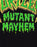 Teenage Mutant Ninja Turtles Mutant Mayhem Logo Boys Black Hoodie