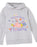 SpongeBob SquarePants Stop And Smell The Flowers Girls Grey Marl Hoodie
