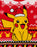 Pokemon Kids Red Knitted Christmas Jumper