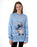 Disney Lilo & Stitch Kids Blue Knitted Christmas Jumper