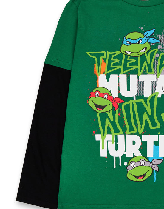 Teenage Mutant Ninja Turtles Boys Skater T-Shirt