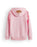 Disney Princess Girls Pink Hoodie with 3D Crown