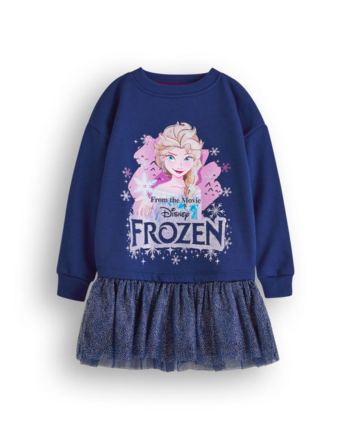 Disney Frozen Girls Sweater Dress