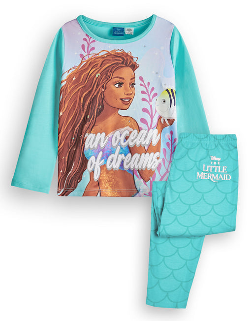 Disney The Little Mermaid Girls Pyjama Set