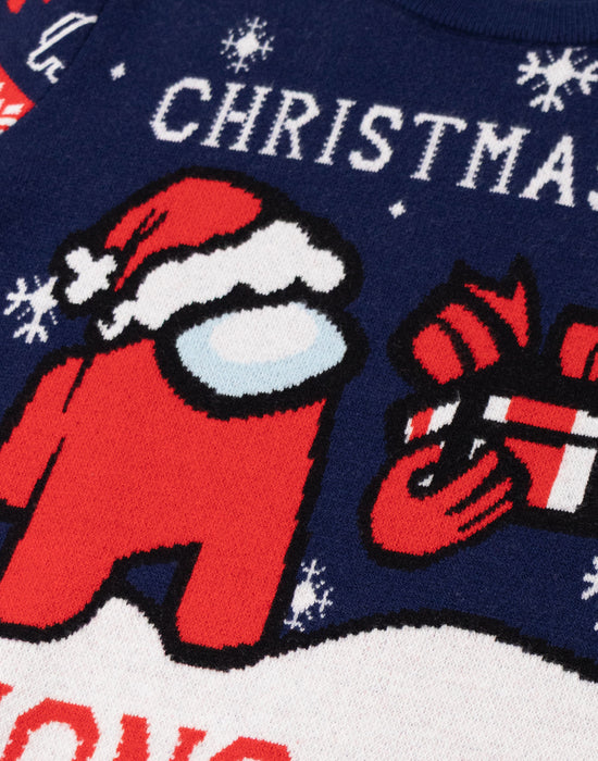 Among Us Front Character Blue Sweatshirt