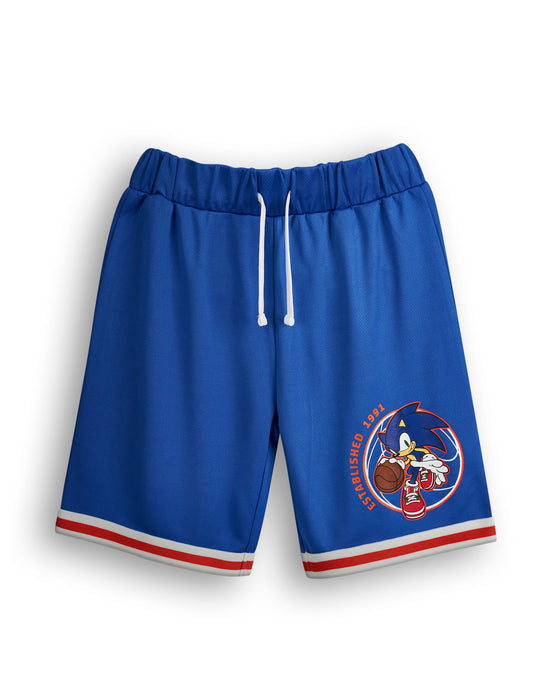 Sonic The Hedgehog Boys Basketball Jersey and Shorts Set