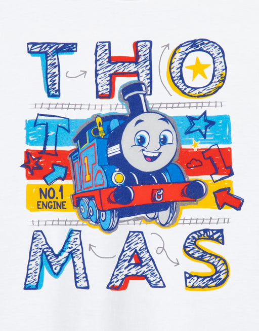 Thomas and Friends No.1 Engine White Short Sleeved T-Shirt