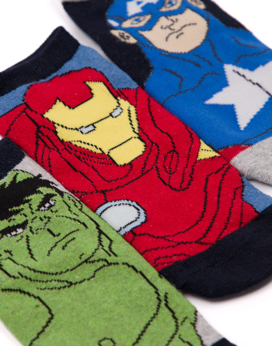 Marvel Avengers Boys Socks- Pack of 6