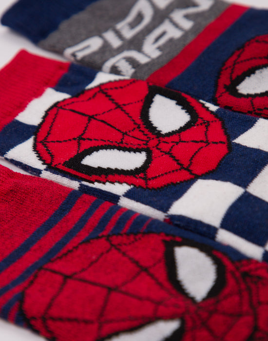Marvel Spiderman Boys Socks - Pack of 6